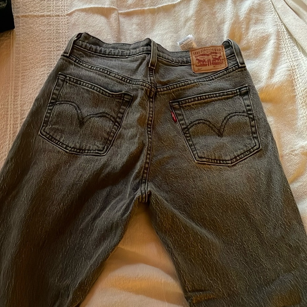 Levi’s grey washed jeans
